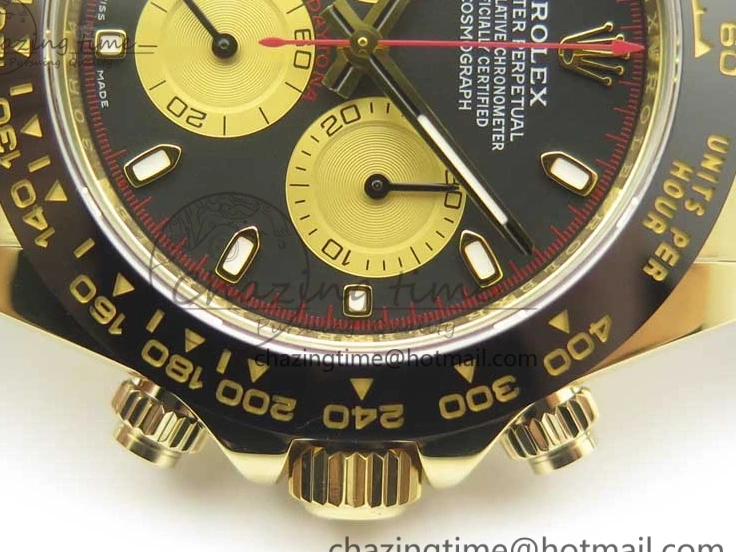 0407 Daytona 116518 LN Paul Newman ARF 1:1 Best Edition Black Dial on Oysterflex Strap A4130 Super Clone Chic 3356